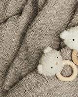 Smallstuff Rangle, bamse, bouclé merino uld, nature