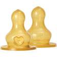 Bibs Sutteflaske Nipple Rund Latex 2-pak