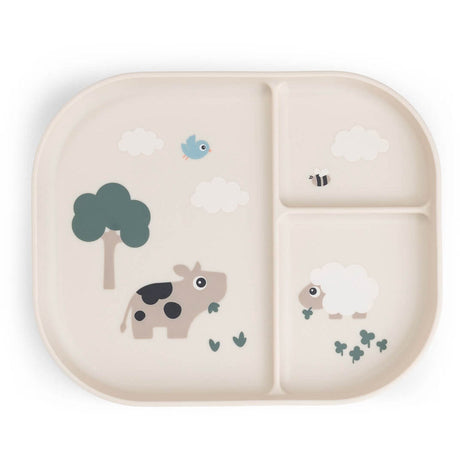 DonebyDeer Sand Foodie inddelt Tallerken Tiny farm