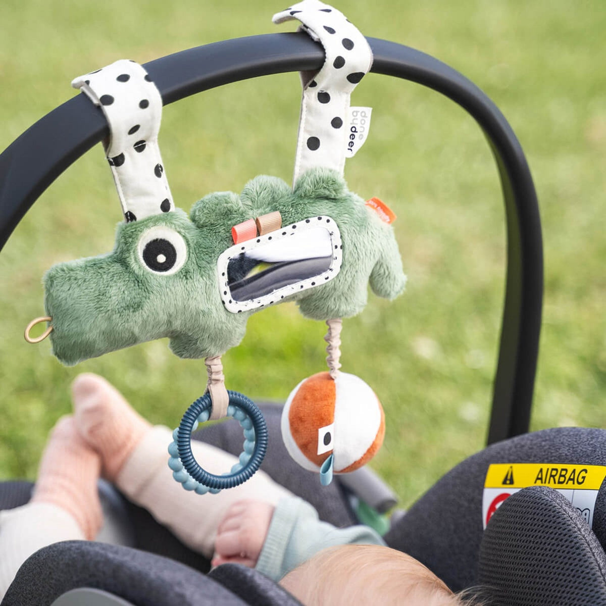DonebyDeer Grøn Aktivitetsophæng Croco