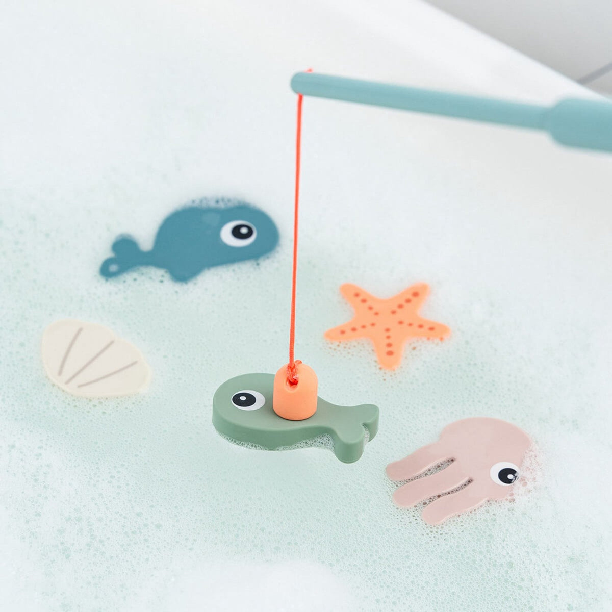 DonebyDeer Farvemix Bade- og fiskelegetøj Sea friends