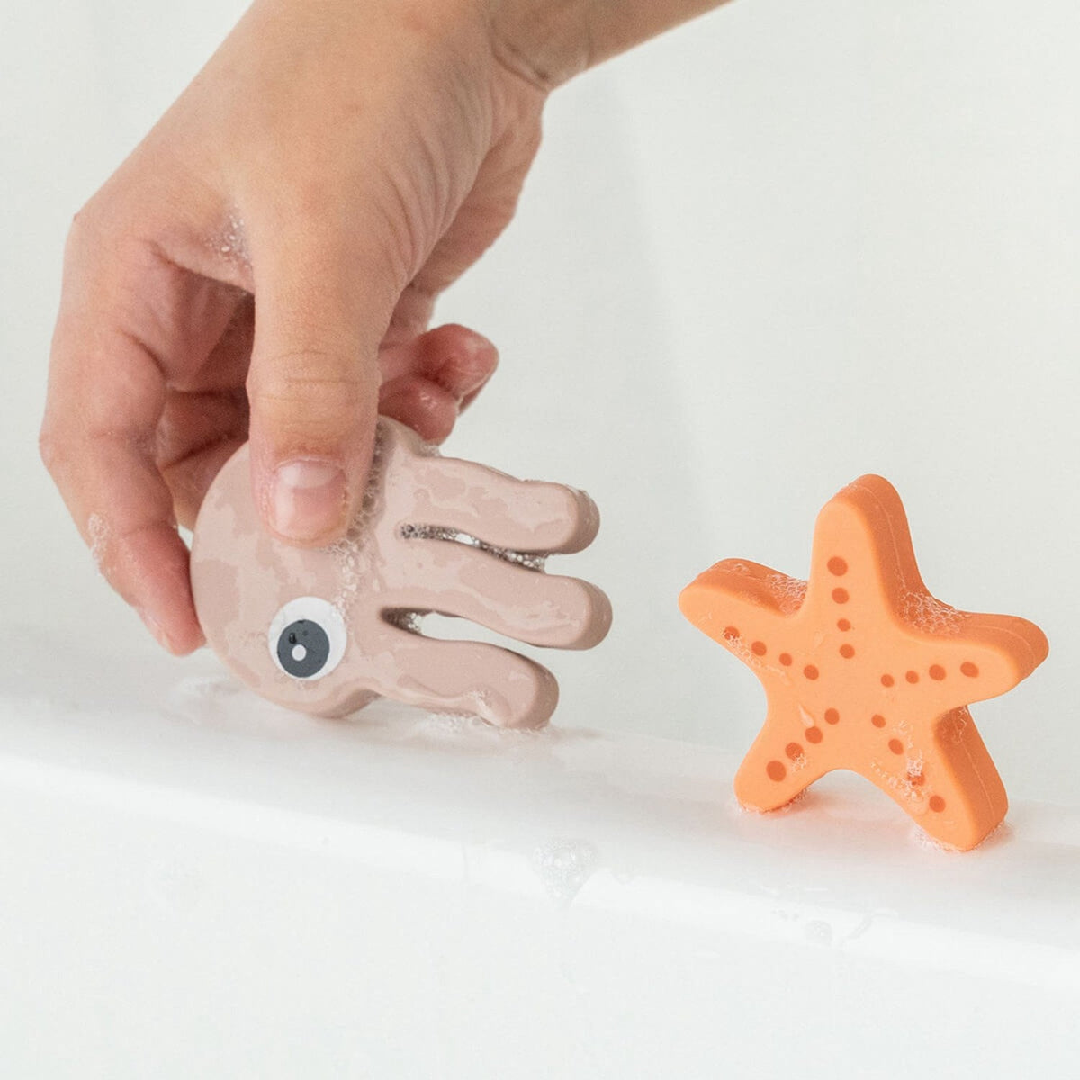 DonebyDeer Farvemix Bade- og fiskelegetøj Sea friends