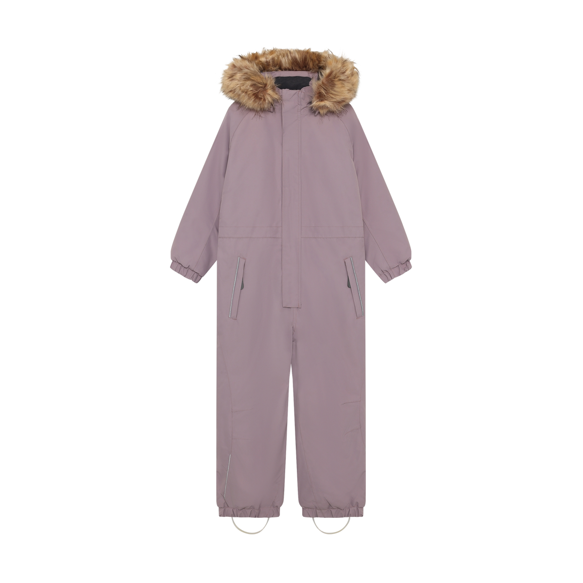 Coverall W. Fake Fur - Toadstool