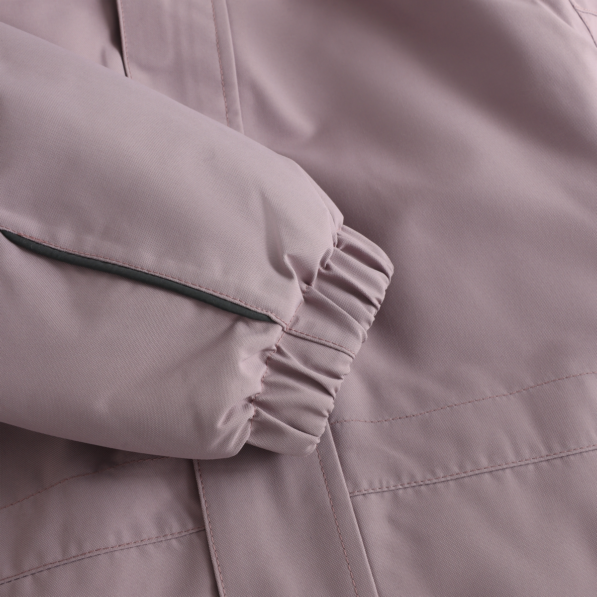 Coverall W. Fake Fur - Toadstool