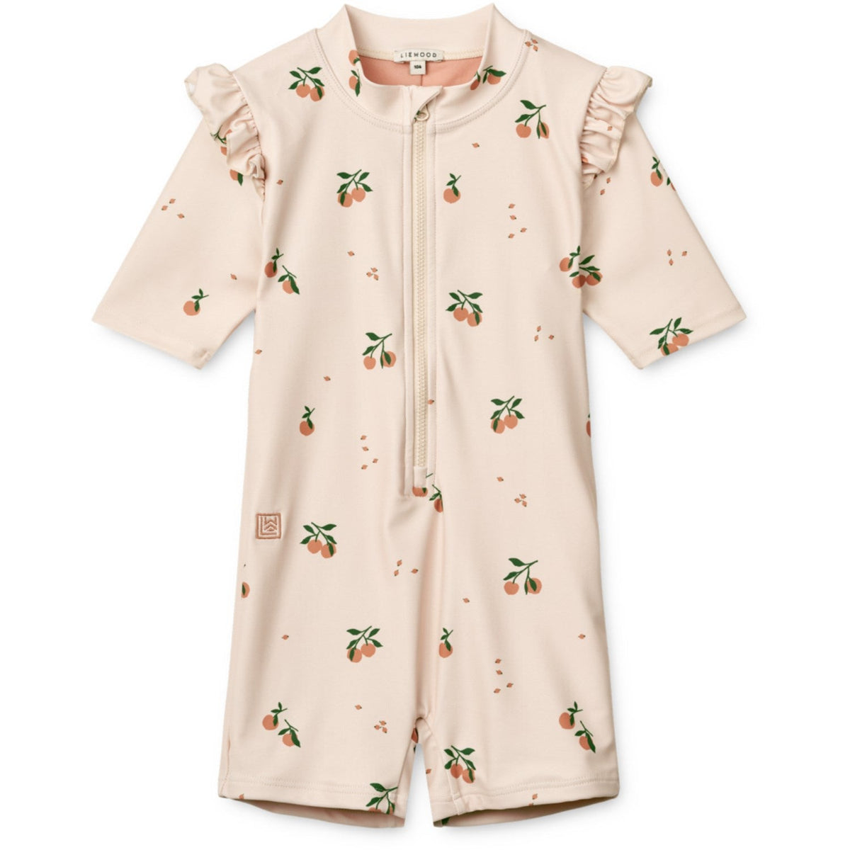 LIEWOOD Peach / Sea Shell Amel Printed Badeheldragt