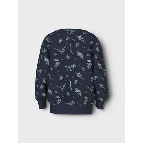 Name It Navy Blazer Dino World Nmmvimo Ls Nreg Aop Sweat Bru
