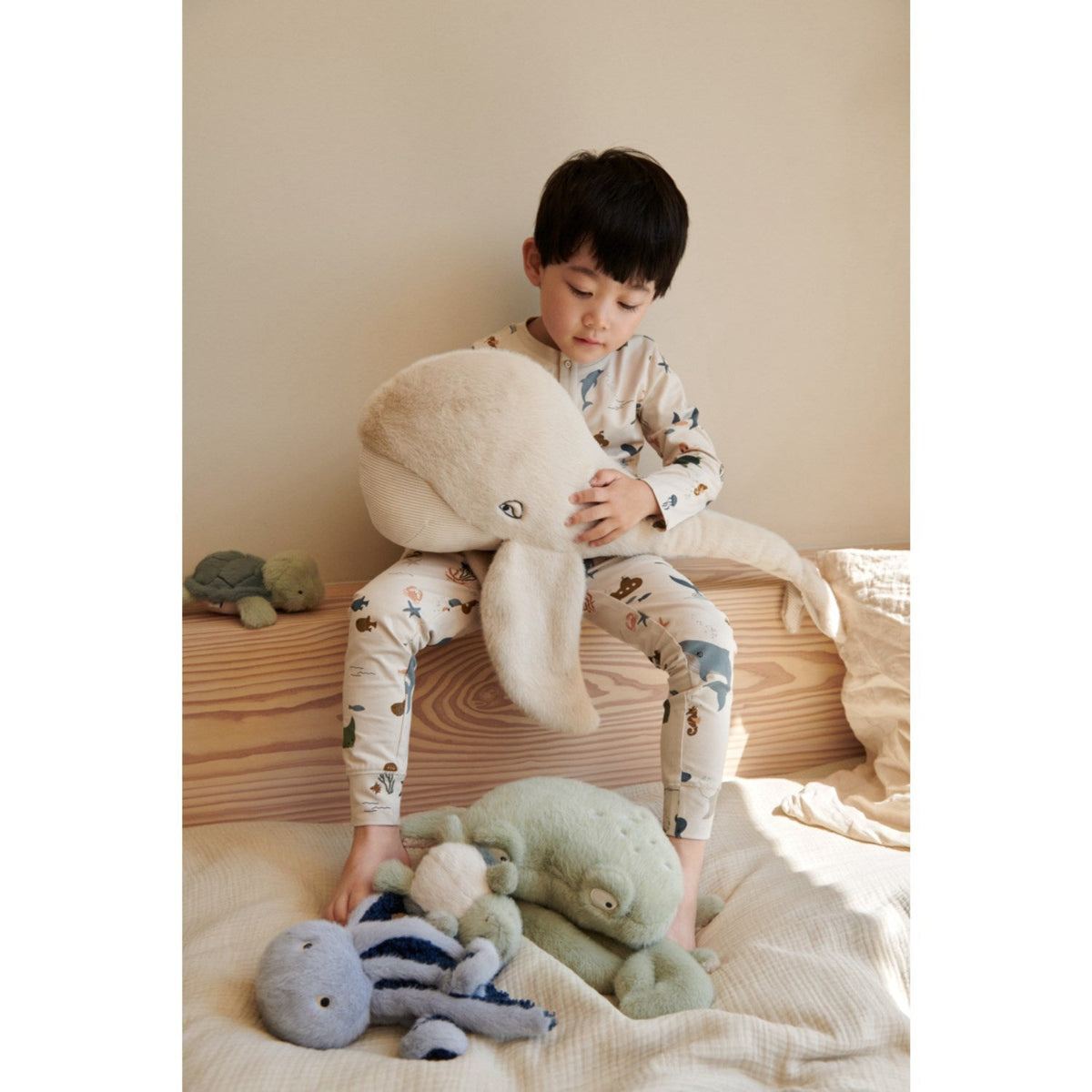 LIEWOOD Arctic Blue Binnie Octopus Bamse