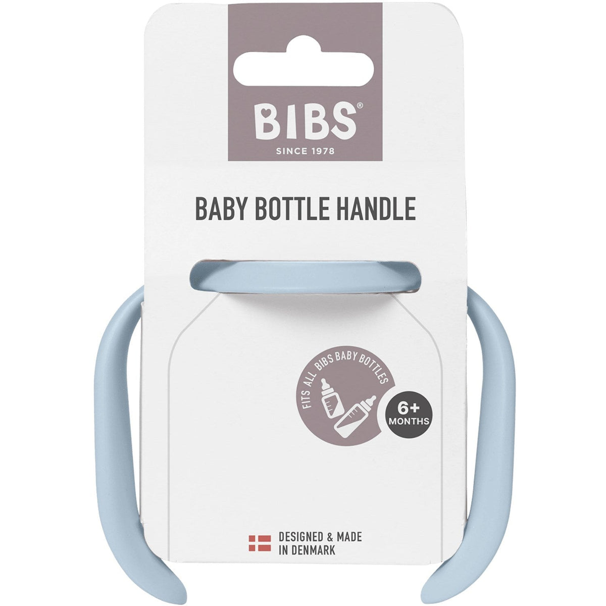 Bibs Baby Blue Baby Flaske Handle
