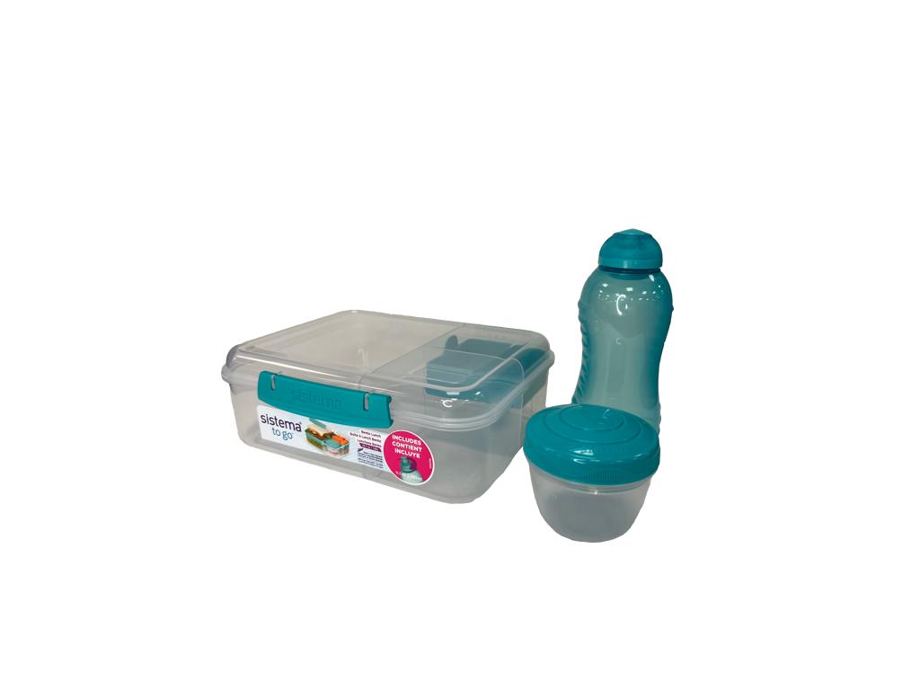 Sistema Bento Lunch to go with 330ML bottle