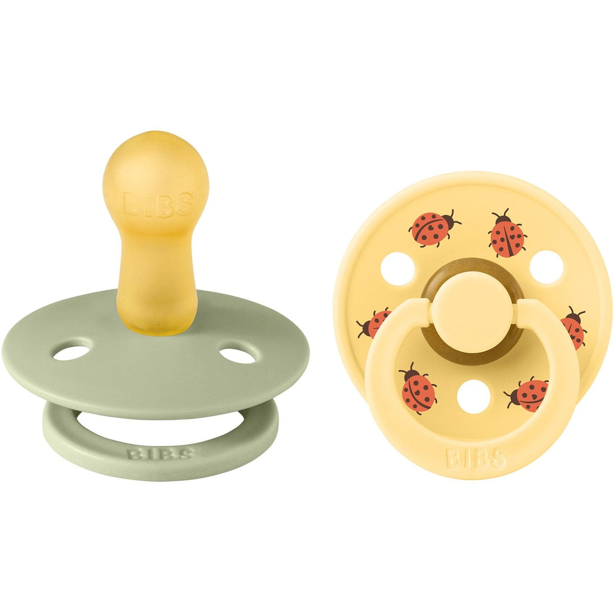 Bibs Sage Mix Sut Studio Colour Ladybug Latex 2-Pak