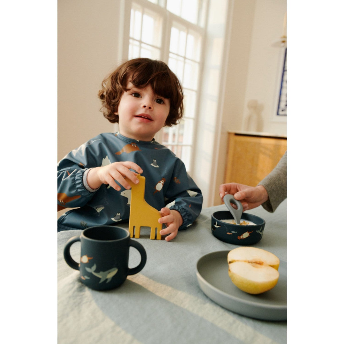 LIEWOOD Arctic Sea / Ocean View Vivi Printed Tableware Sæt