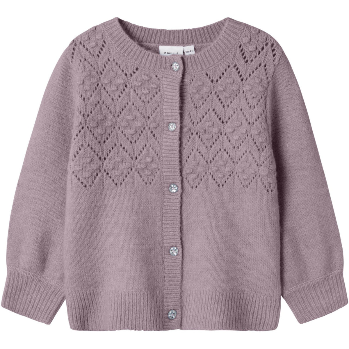 Name It Elderberry Batrille Strik Cardigan