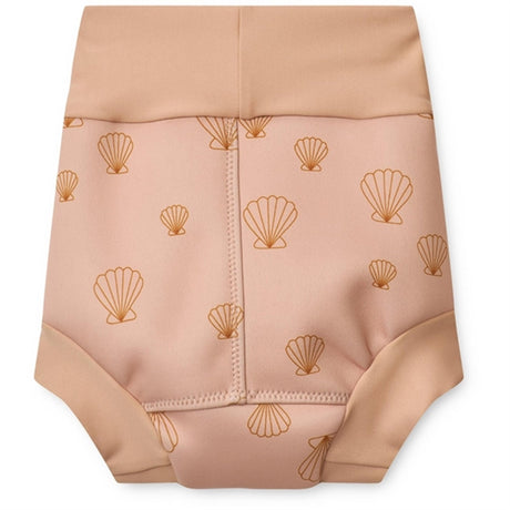 Liewood Valentin Nappy Badebukser Seashell Pale Tuscany