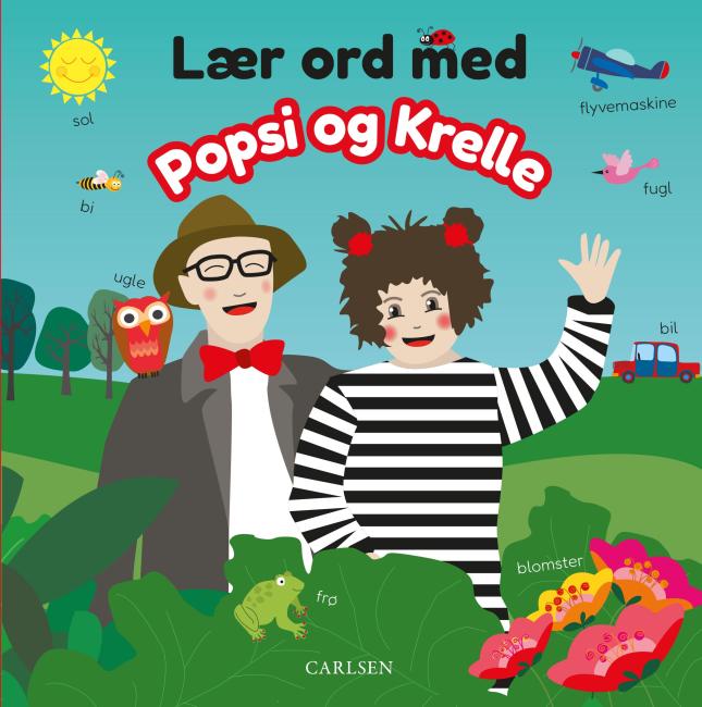 Forlaget Carlsen Lær ord med Popsi og Krelle
