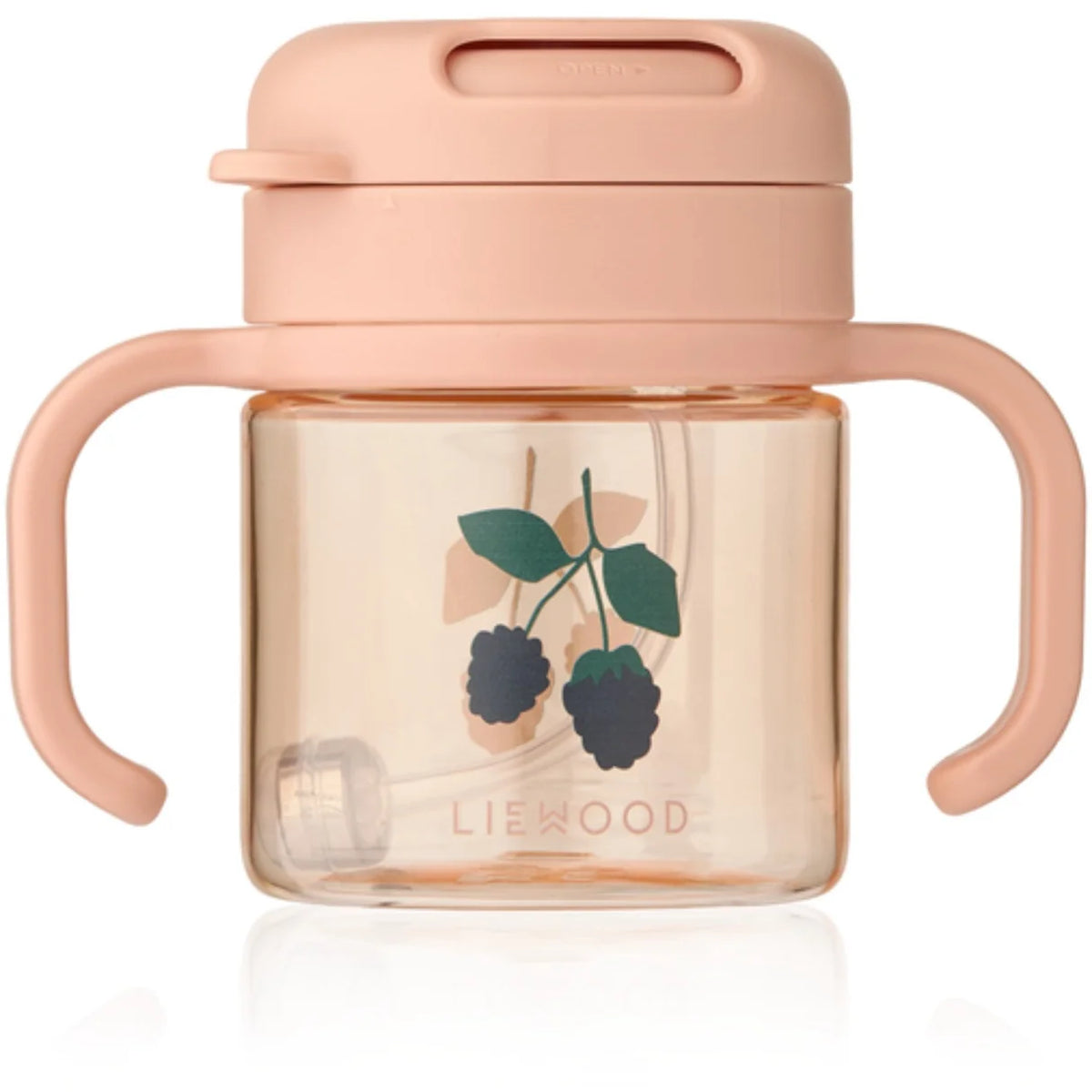 LIEWOOD Berry / Pale Tuscany Kai Tritan Sugerør Kop 280ml