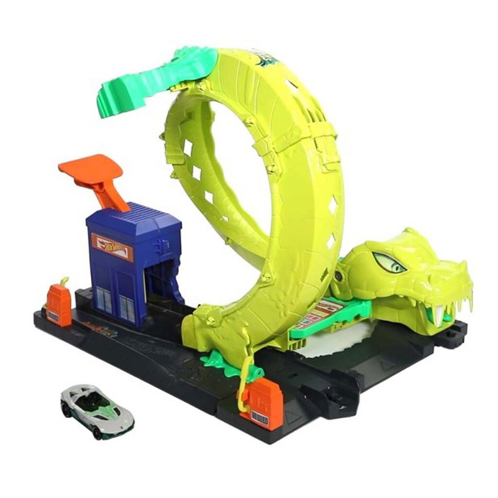Hot Wheels City Nemesis Snake Strike Attack