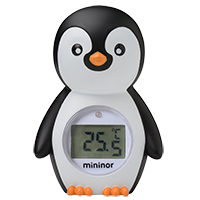 Badetermometer Digitalt Pingvin