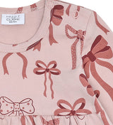 Hust and Claire kjole - HCKis Bows - Adobe Rose