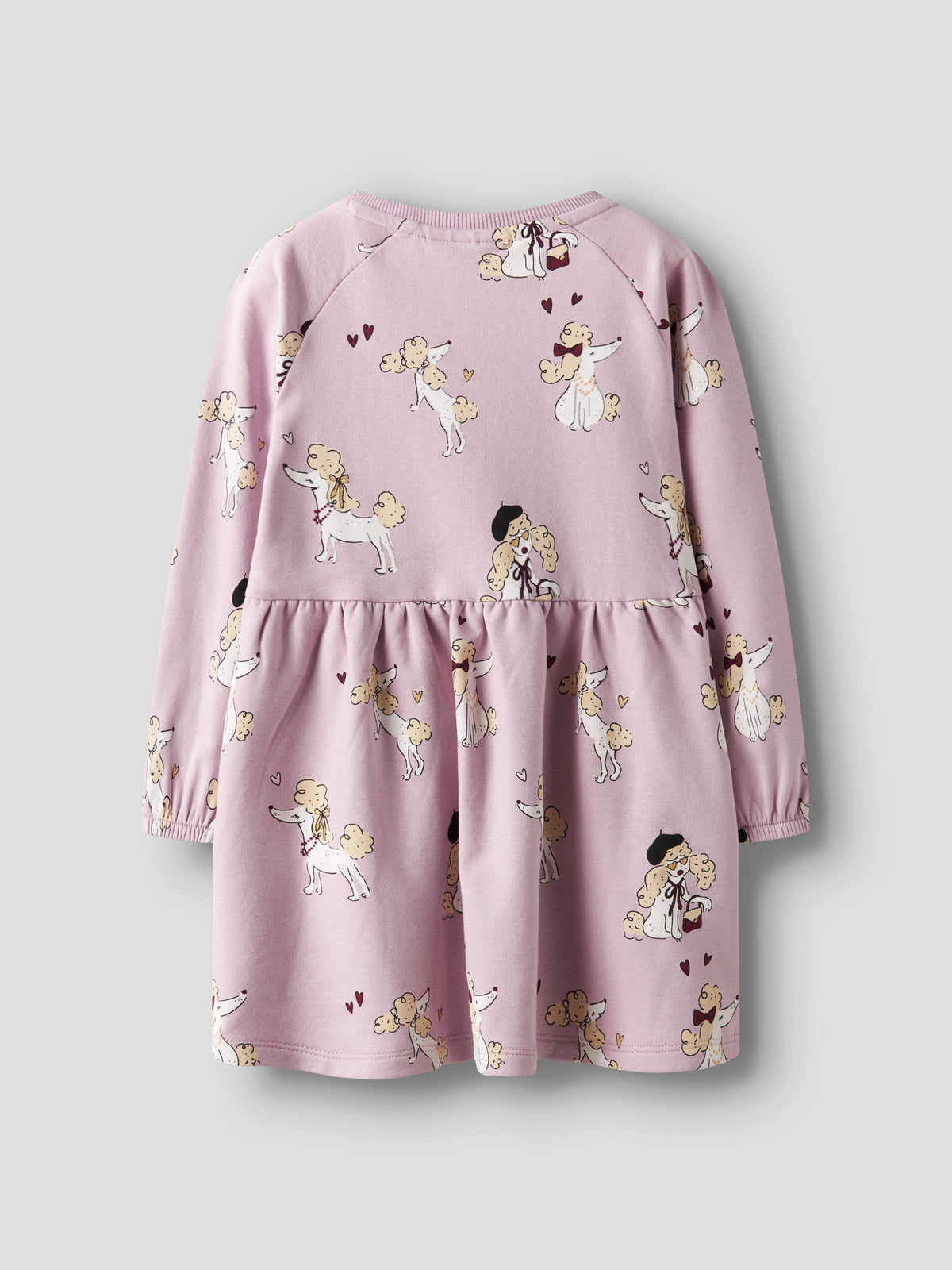 NMFROGIA LS SWEAT DRESS BRU - Keepsake Lilac