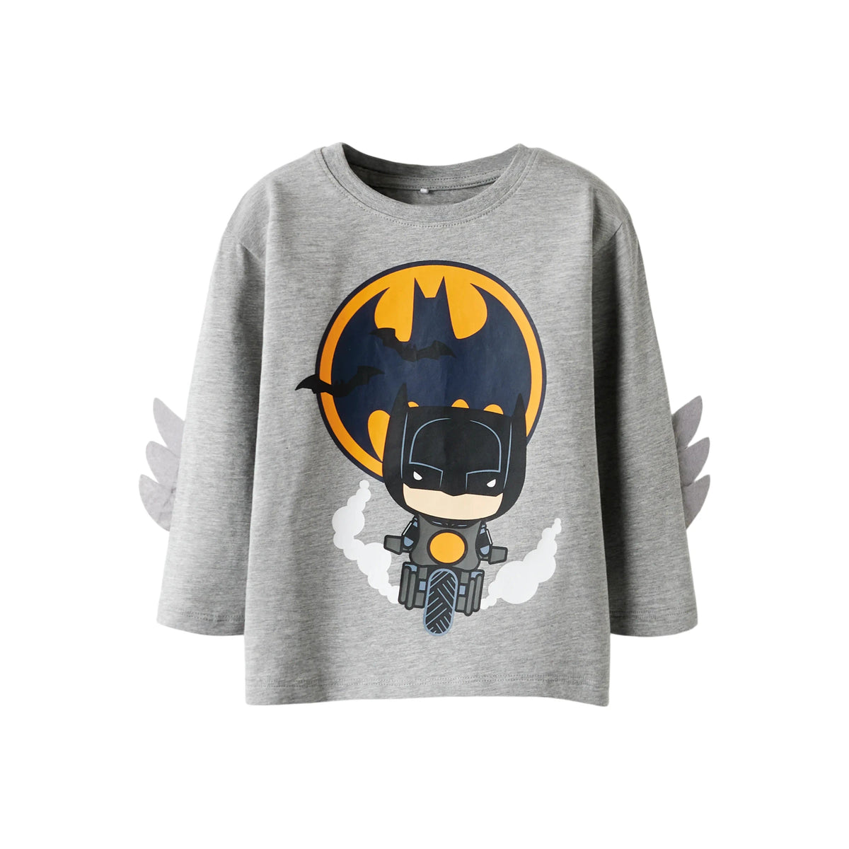NAME IT Bluse Molej Batman Grey Melange "18"