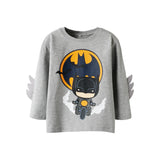 NAME IT Bluse Molej Batman Grey Melange "18"