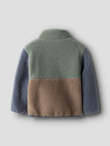 Name it teddyjakke - NMMMIMBA SHERPA JACKET - Chinois Green
