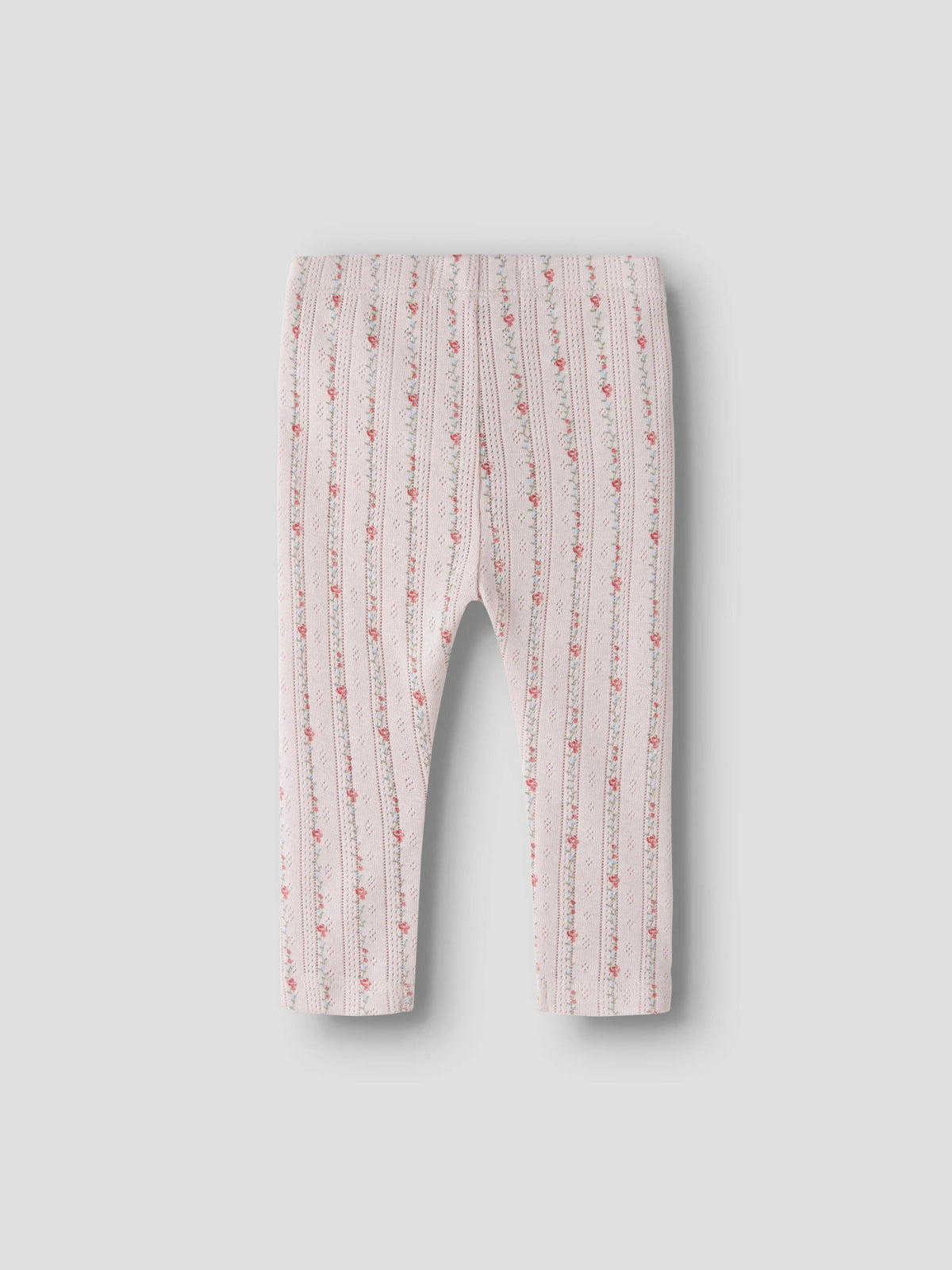 NBFRACHELLO RIA SLIM LEGGINGS LIL - Morganite FLOWER "256"
