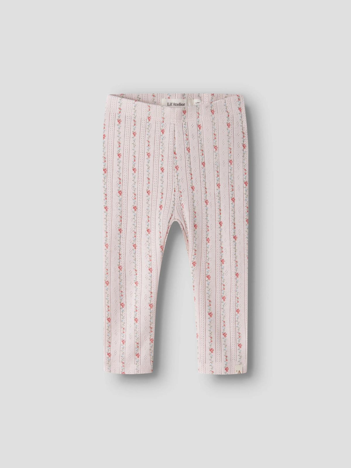 NBFRACHELLO RIA SLIM LEGGINGS LIL - Morganite FLOWER "256"