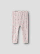 NBFRACHELLO RIA SLIM LEGGINGS LIL - Morganite FLOWER "256"