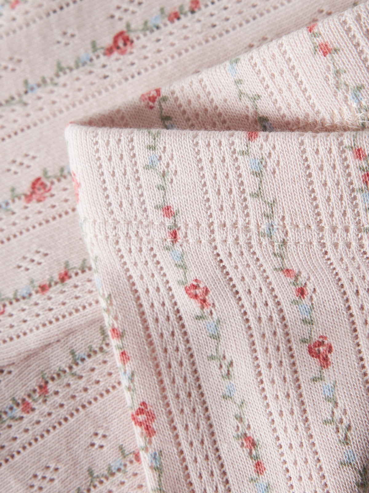 NBFRACHELLO RIA SLIM LEGGINGS LIL - Morganite FLOWER "256"