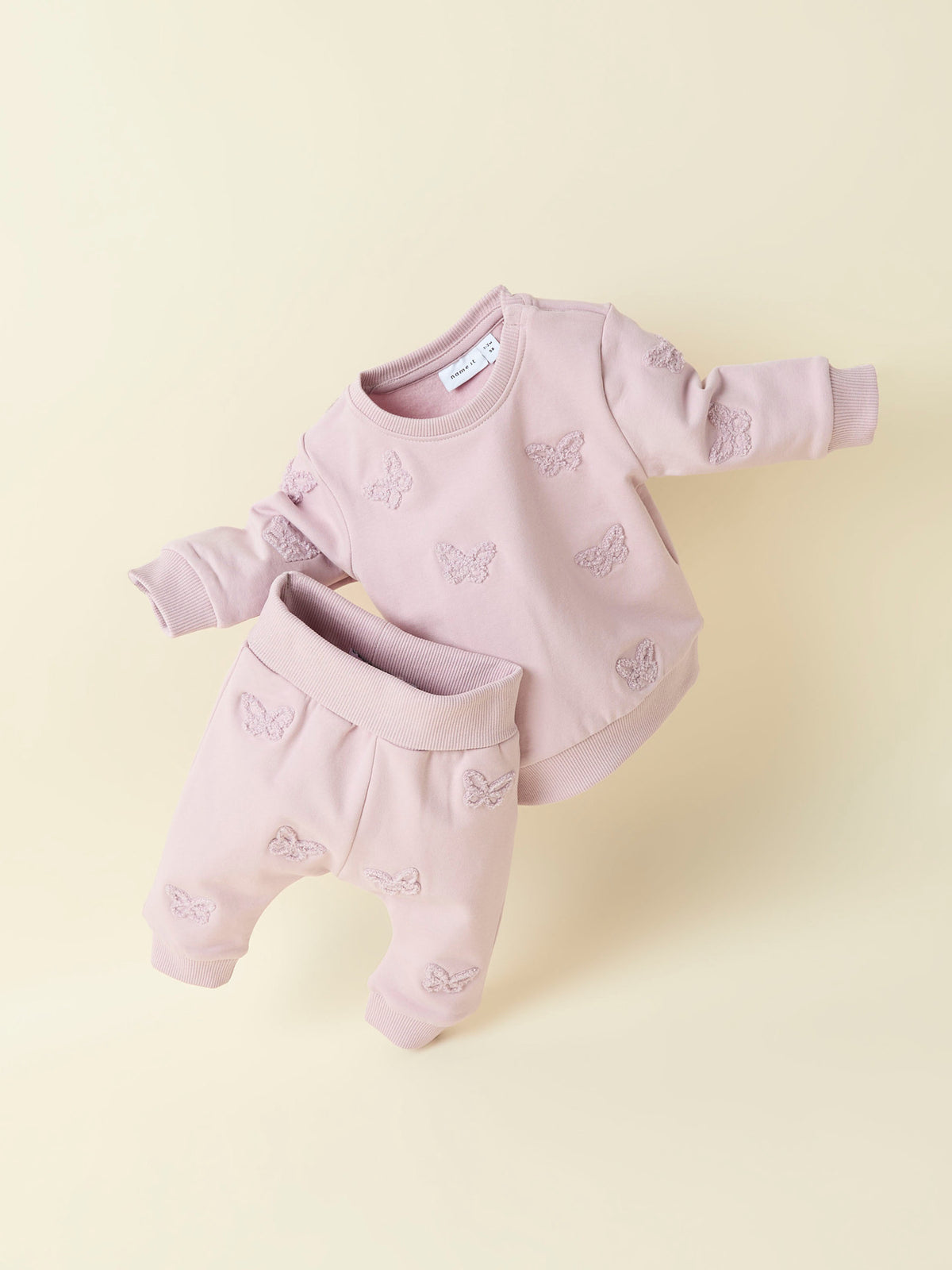 NBFBETINA LS SWEAT BRU - Dawn Pink