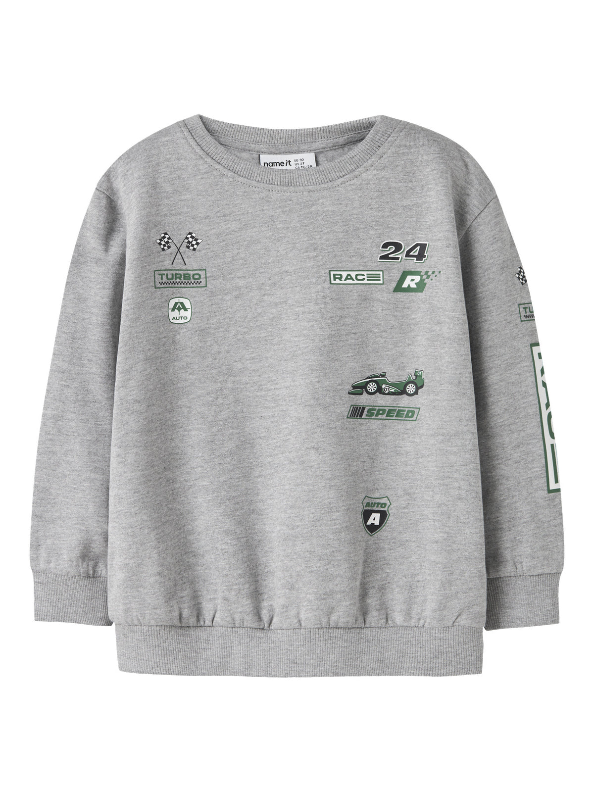 NMMNILIUS LS NREG SWE BRU PB - Grey Melange