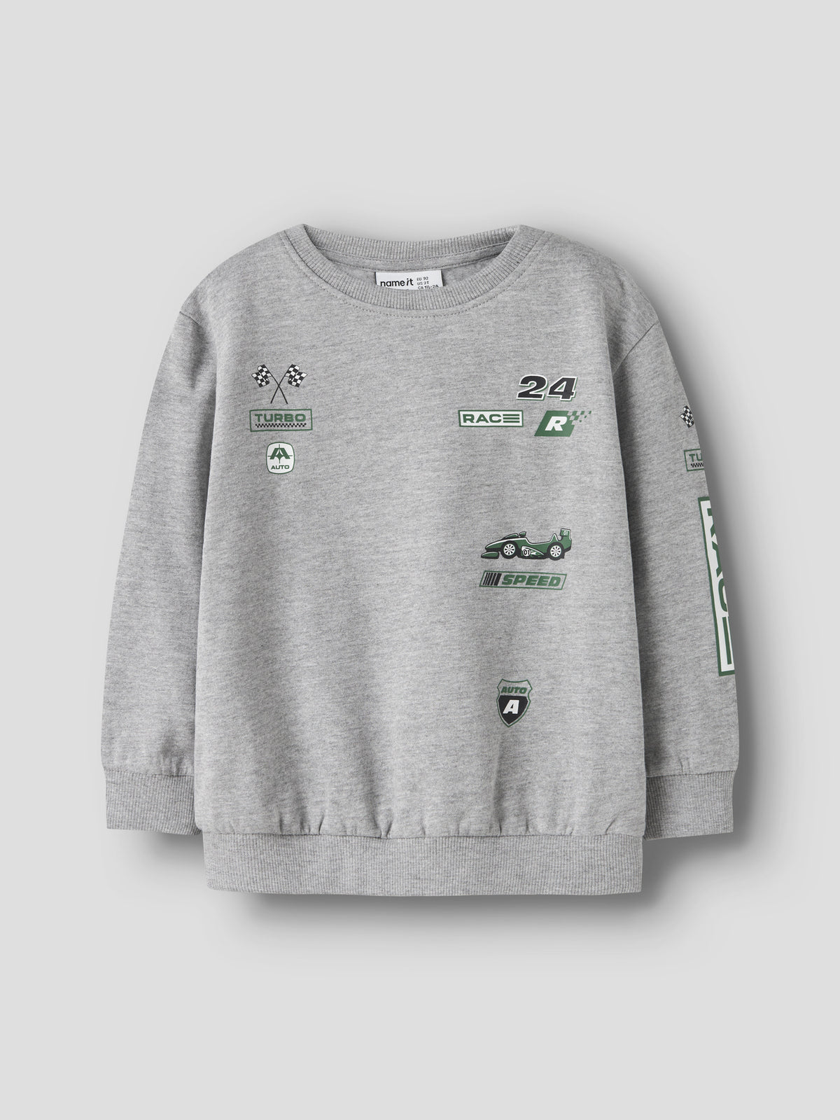 NMMNILIUS LS NREG SWE BRU PB - Grey Melange
