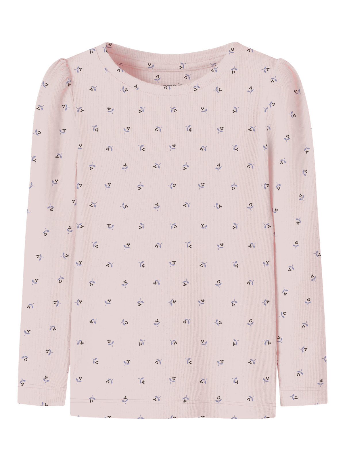 NMFNICOLE LS SLIM TOP PB - Raindrops On Roses