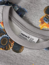 NMMDALI LS NREG SWEAT UNB - Grey Melange