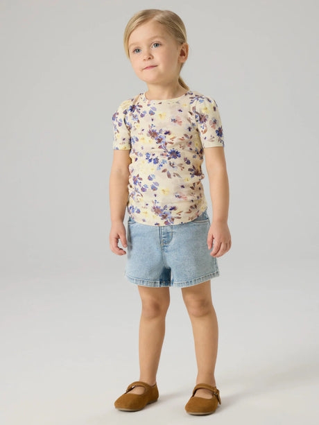 Name it - nmfflora ss xsl top Almond Milk