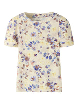 Name it - nmfflora ss xsl top Almond Milk