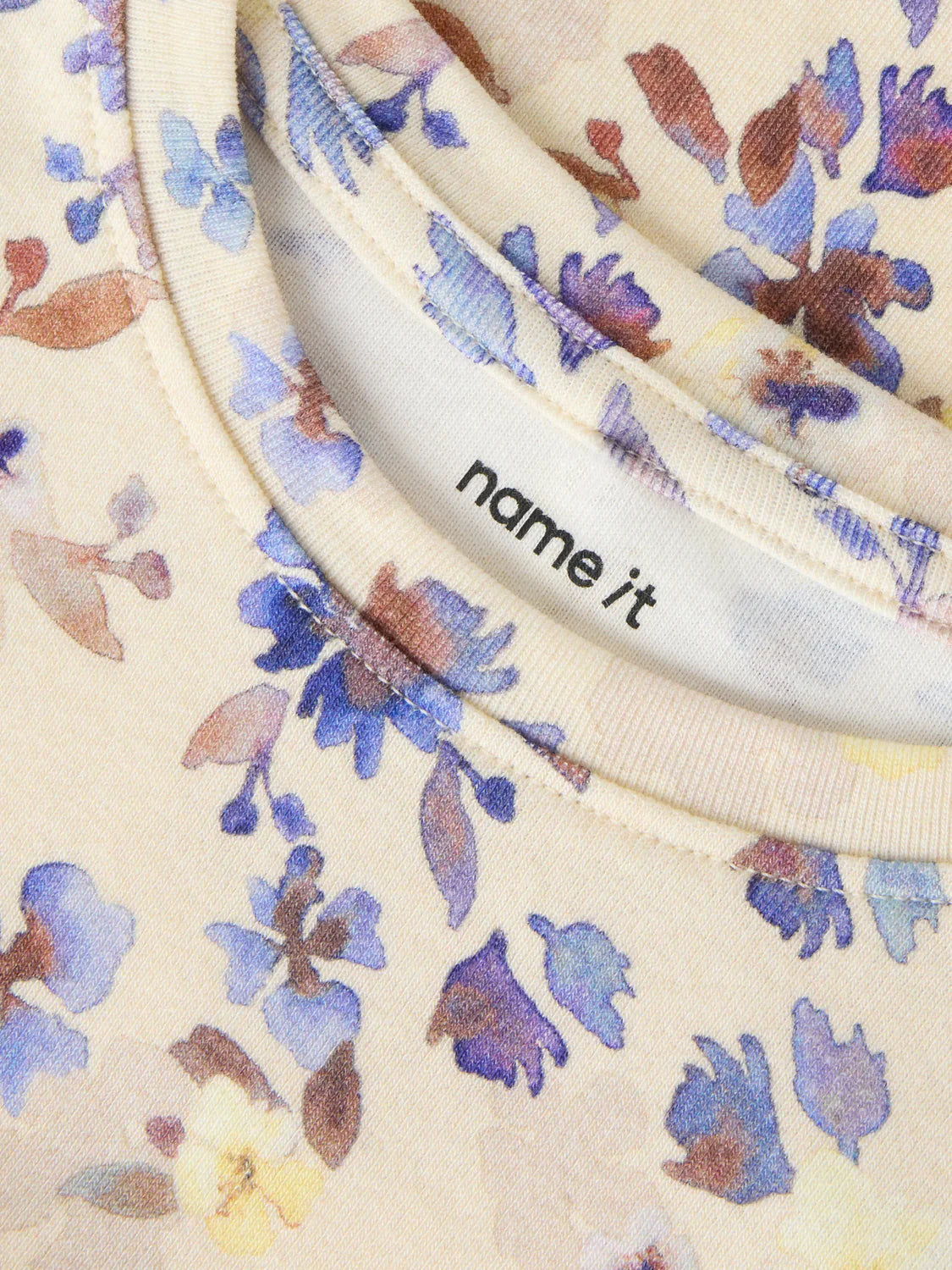 Name it - nmfflora ss xsl top Almond Milk