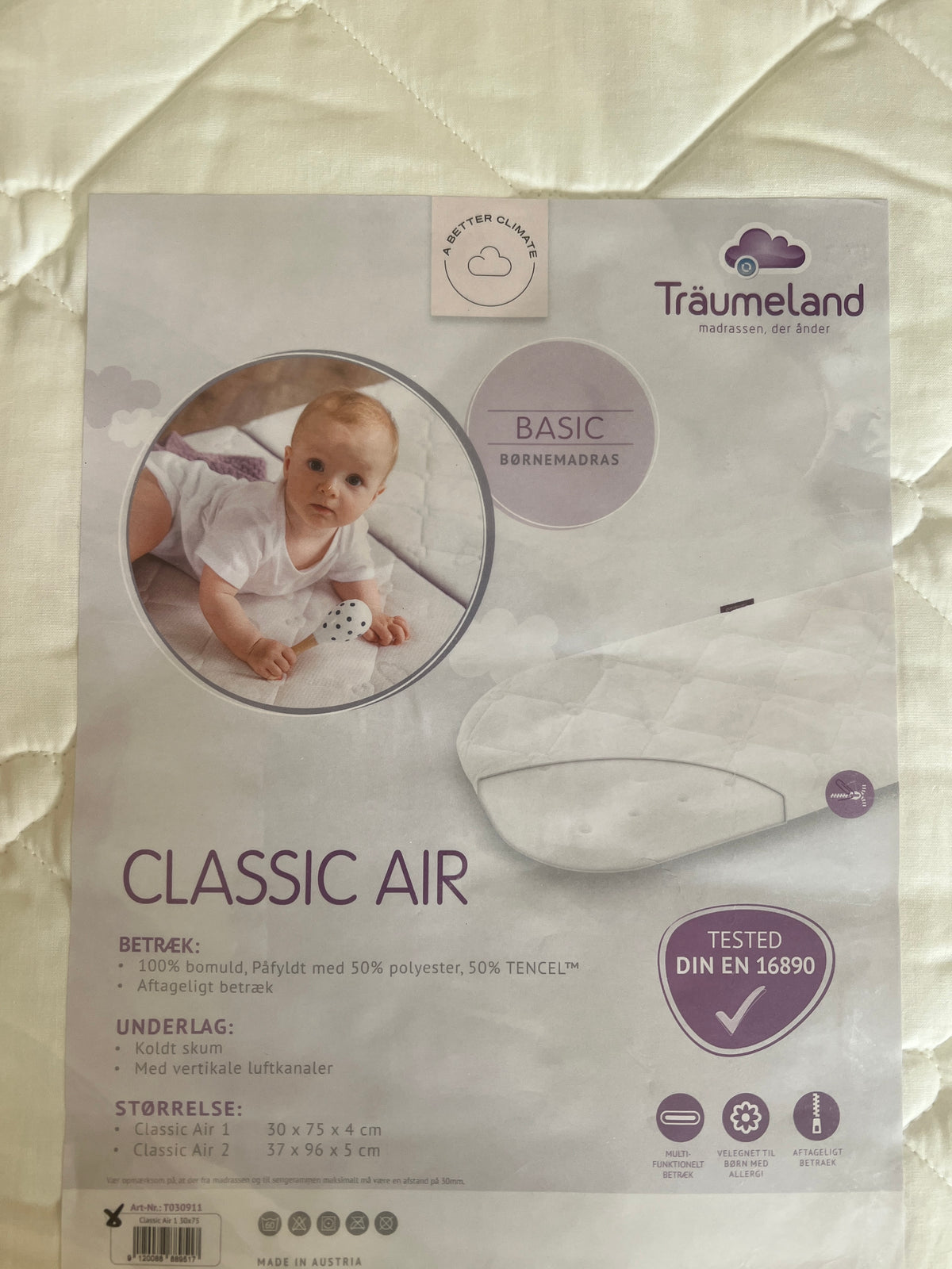 Träumeland Lift Madras (Classic Air)  30x75 cm