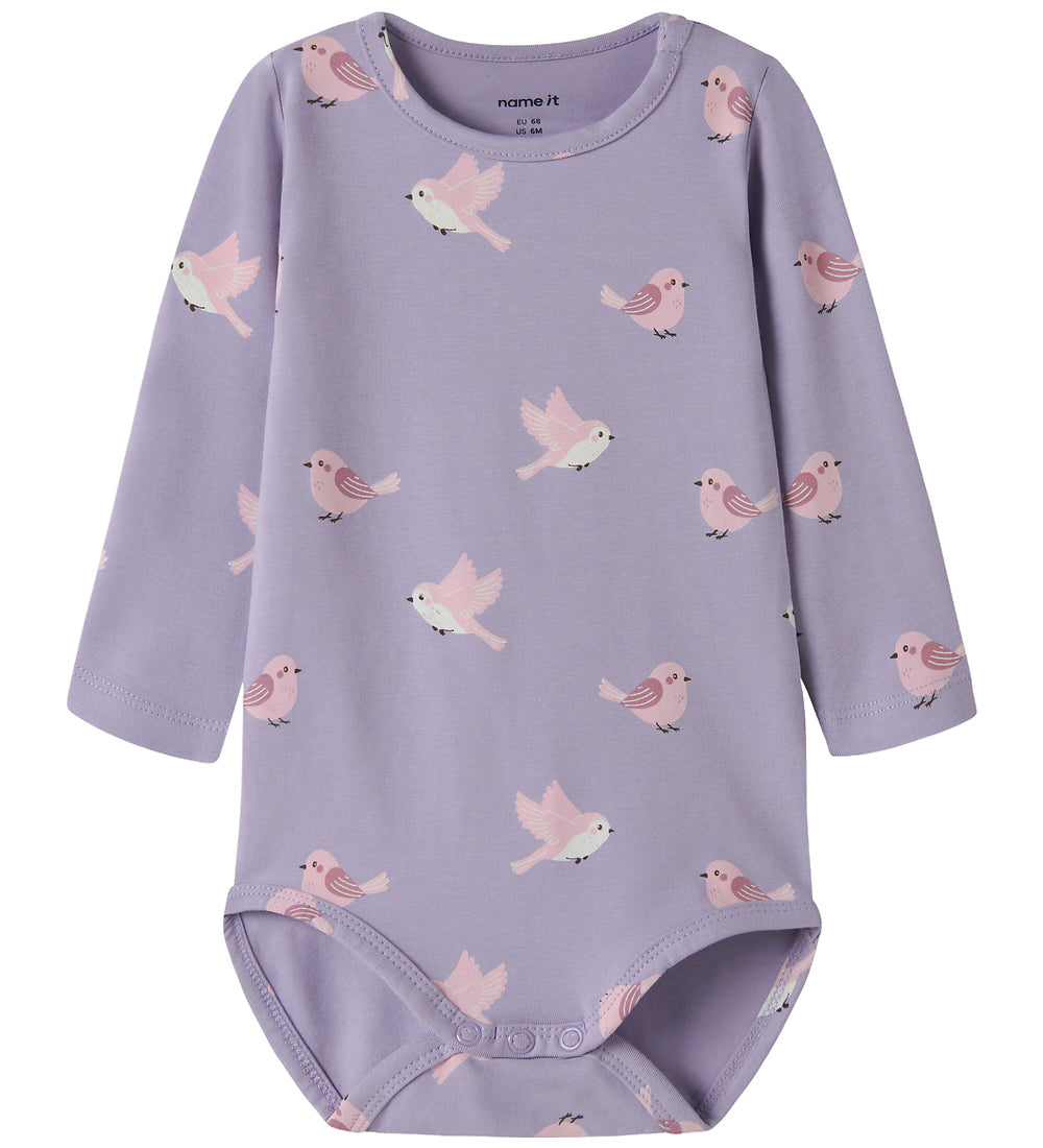 Name It nbfvandora ls body box heirloom lilac/birds