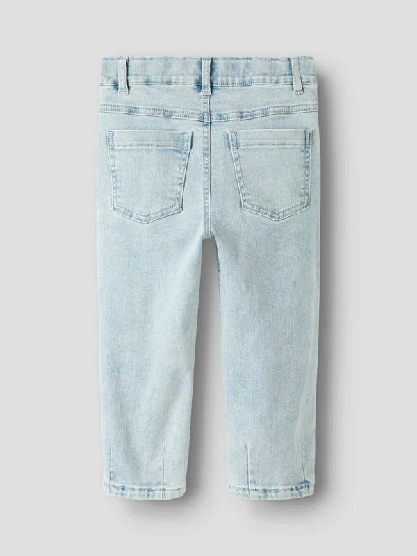 Lil Atelier Frances Loose Jeans - Light Blue Denim "318"