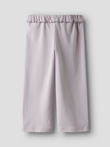 Name It Bukser Mini Tella Wide Lilac Marble 303