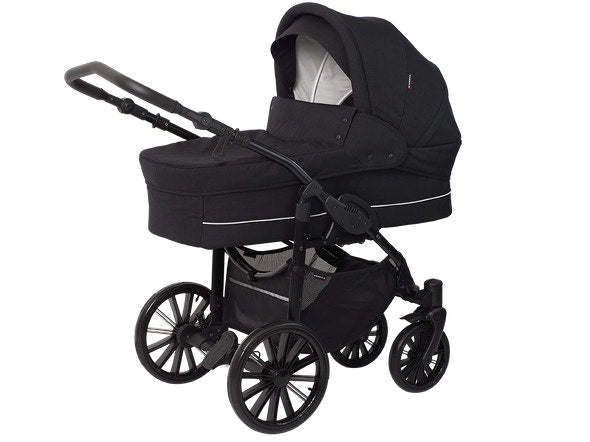 Basson Nordic Lux barnevogn - Dusty Black