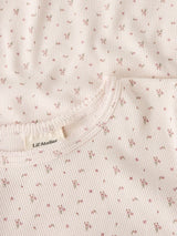 Lil'Atelier Nattøj - Gago - Almost Mauve FLOWERS