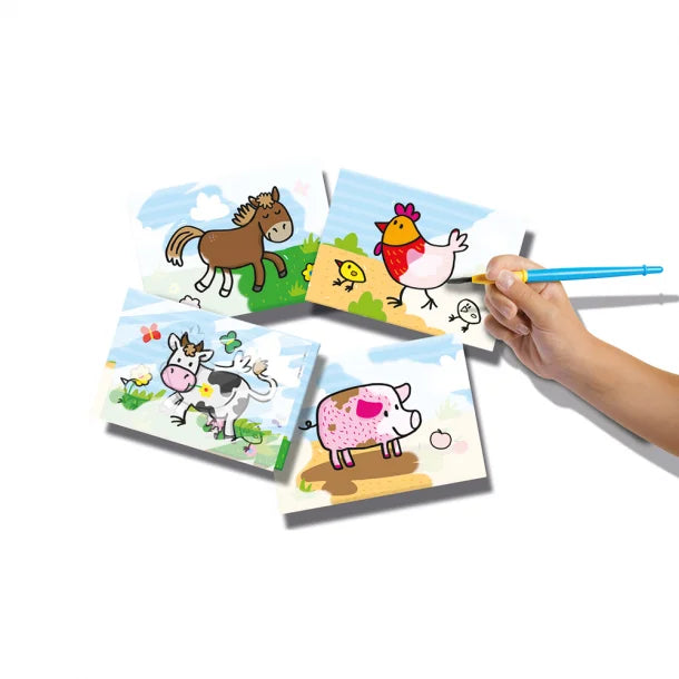 SES Creative - My first - Farv med vand - Gårdens dyr
