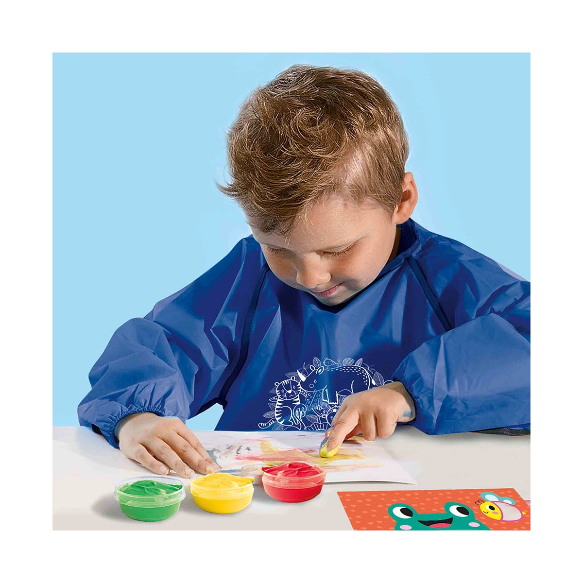 SES Creative - Fingermaling på kort