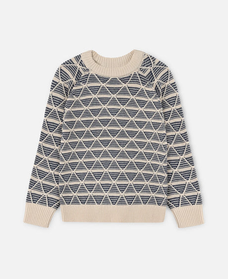 Fliink SUNE KNIT PULLOVER - SANDSHELL