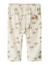 NBMLAYO LOOSE PANT LIL - Coconut Milk Rhino 238