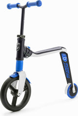 Scoot and ride - Highwayfreak scooter med sæde - blå