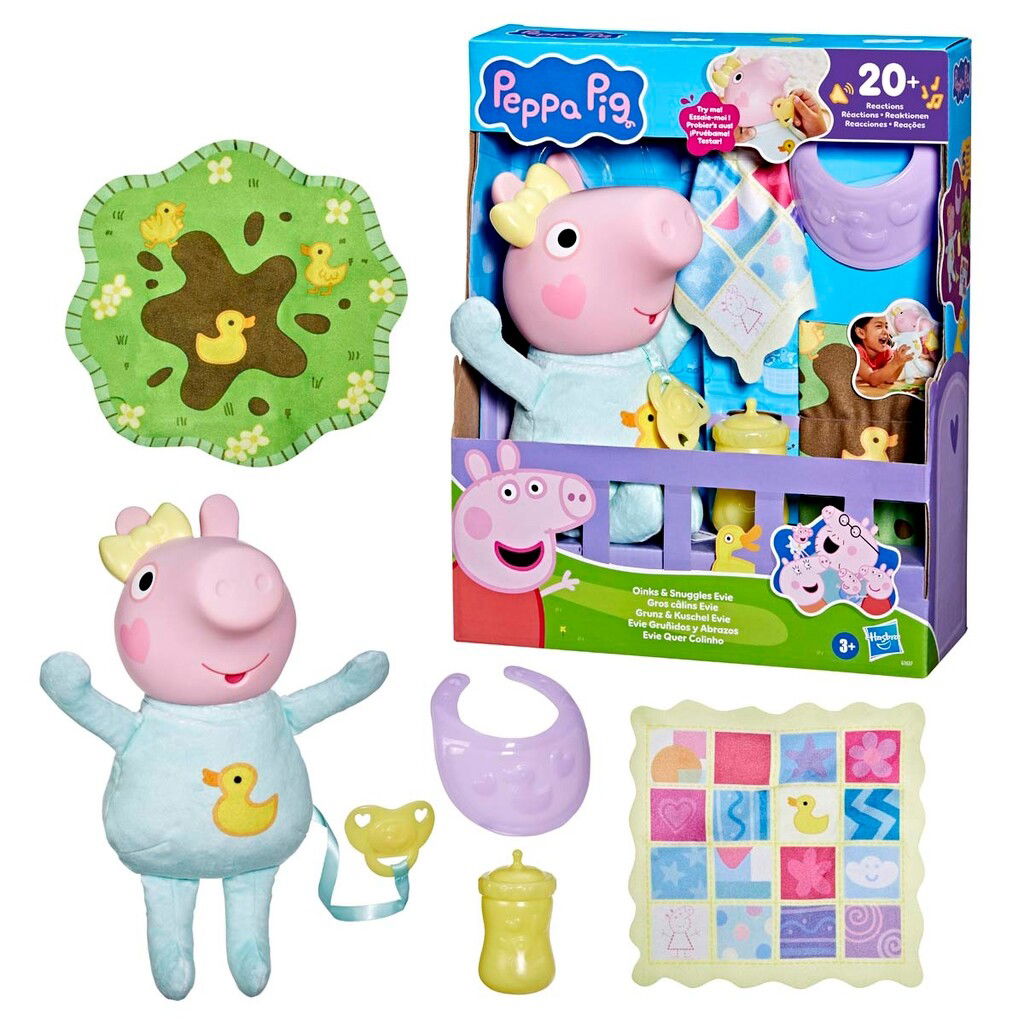 Peppa Pig Oinks & Snuggles Interactive Evie 28 cm